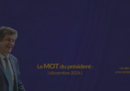 Le mot du président : un été olympique, une rentrée dynamique !