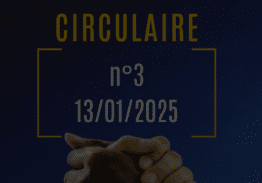 Circulaire Sportive n°3